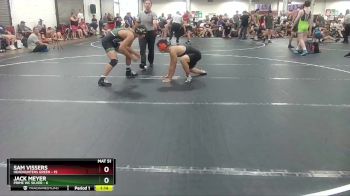 132 lbs Round 2 (8 Team) - Sam Vissers, Headhunters Green vs Jack Meyer, Prime WC Silver