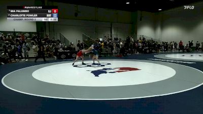 Senior Women Freestyle FS - 50 lbs Champ. Round 2 - Mia Palumbo, Illinois vs Charlotte Fowler, Boilermaker RTC