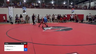 65 kg Consi Of 64 #2 - Austin Matheney, Briton Wrestling Club vs Trey Dillow, MO Central WC