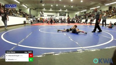 64 lbs Consolation - Koen King, Miami vs Aubrey Snyder, Team Tulsa Wrestling Club