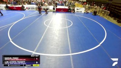 70 lbs Cons. Round 4 - Mohammed Abdulkareem, S. K. Golden Boys Wrestling Club vs Isaac Flores, California