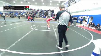 145 lbs Cons. Round 3 - Emily Warren, Redondo Union vs Amy Barneto, Hillcrest