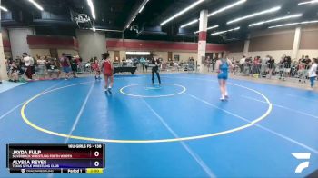 138 lbs Semifinal - Jayda Fulp, Silverback Wrestling Forth Worth vs Alyssa Reyes, Texas Style Wrestling Club