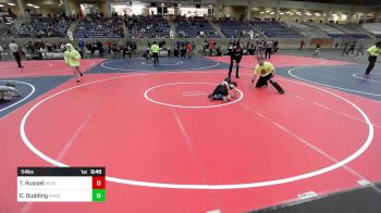 54 lbs Rr Rnd 3 - Tate Russell, ReZults Wrestling vs Carson Dudding, Randal Youth WC