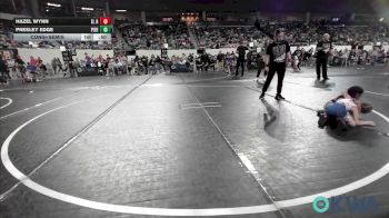 40 lbs Consolation - Hazel Wynn, El Reno Wrestling Club vs Presley Edge, Piedmont