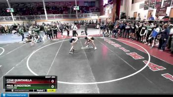 113 lbs Champ. Round 2 - Czar Quintanilla, University vs Paul Sundstrom, Timberlake
