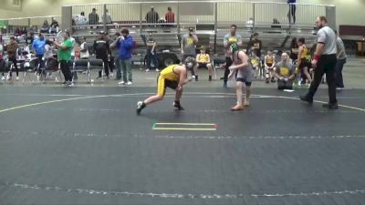 112 lbs Round 2 (4 Team) - Fallon Tiernan, Michigan Matcats vs MJ Poindexter, ARES Red