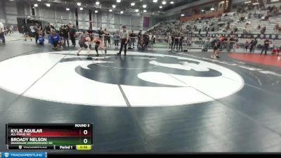 117-124 lbs Round 3 - Broady Nelson, Okanogan Underground WC vs Kylie Aguilar, All-Phase WC