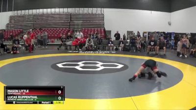 85 lbs Quarterfinals (8 Team) - Mason Little, Team Revival vs Lucas Ruppenthal, Patriots Wrestling Club