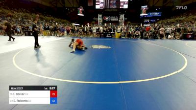 235 lbs Rnd Of 32 - Kinslee Collier, OK vs Emma Roberts, CO