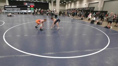 150 lbs 3rd Place Match - Lincoln James, Panther Amateur Wrestling vs Konnor Fordyce, Team Idaho Wrestling Club