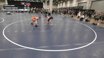 150 lbs 3rd Place Match - Lincoln James, Panther Amateur Wrestling vs Konnor Fordyce, Team Idaho Wrestling Club