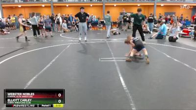 50 lbs Cons. Round 4 - Elliott Carley, Cobra Wrestling Club vs Webster Nobles, Coastal Elite Wrestling