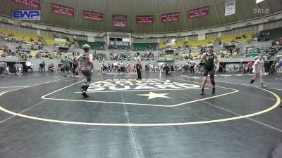 82 lbs Quarterfinal - Justin Knipe, Bauxite Mini Miners Wrestling vs Troy Rinehart, Gentry Youth Organization Wrestling