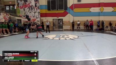 235 lbs Quarterfinal - Joci Davis, Cheyenne East vs Victoria Burns, Scottsbluff