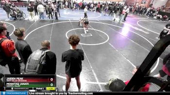 126 lbs Champ. Round 2 - Moshtaq Janati, Central Valley vs Jaiden Peak, West Valley (Spokane)