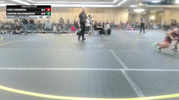 46 lbs Semifinal - Loki Camarena, So-Cal Hammers vs Easton Saltenberger, Patriot Mat Club