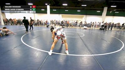 150 lbs Round Of 128 - Walker Woodard, GA vs Mikel David Uyemura, CA