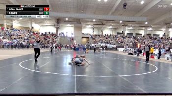 AA 106 lbs Quarterfinal - Noah Lance, Knoxville Halls High School vs Q Dyer, Bradley Central High School