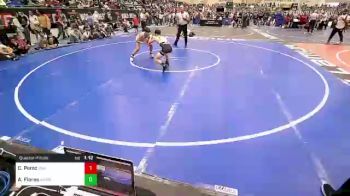 101 lbs Quarterfinal - Christian Perez, USA Gold vs Albert Flores, Warriors Of Christ (WOC)