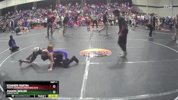 90 lbs Champ. Round 1 - Mason Bigler, Legacy Elite vs Konner Partin, Mighty Warriors Wrestling Acad