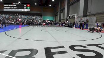 152 lbs Consi Of 16 #1 - Tayvion Bighom, Atwater Wrestling vs Gordon Girardin, Unattached