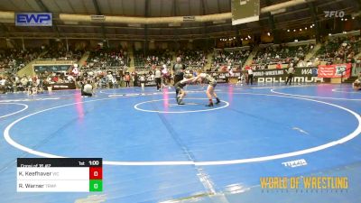 85 lbs Consi Of 16 #2 - Kannin Keefhaver, Victory vs Remington Warner, Triumph Wrestling Club