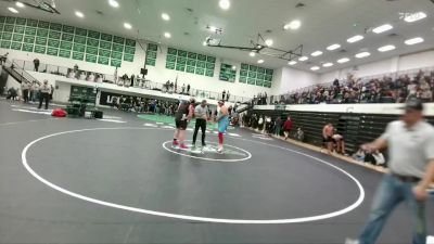 285 lbs Champ. Round 2 - Jace Barton, Kemmerer vs Ben Niedo, Wyoming Indian