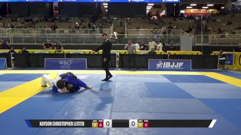 Joey Q Pierre vs Kaydon Christopher Lester 2025 Pan Jiu Jitsu IBJJF Championship