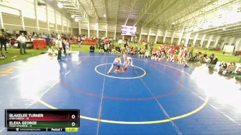 70 lbs Round 3 (3 Team) - Elexa George, Team Wyoming vs Blakelee Turner, Utah Green