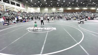 50 lbs Consi Of 16 #2 - Damian Campos, Spring Hills WC vs Hudson Brandt, Fallon Outlaws WC