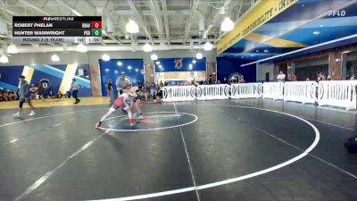 113 lbs Round 3 (8 Team) - Robert Phelan, Braves WC vs Hunter Wainwright, Panhandle Gator Dogs