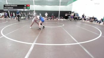 120 lbs Quarterfinal - Ava Herman, Team Central Wrestling Club vs Eliana Bungitak, Har-Ber