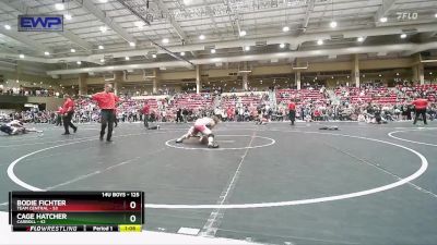 125 lbs Cons. Round 4 - Cage Hatcher, Carroll vs Bodie Fichter, Team Central