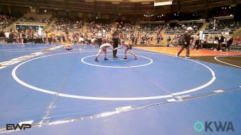 49 lbs Quarterfinal - Danger Shimonek, Pawhuska Elks Takedown vs Jericho Cole, Salina Wrestling Club