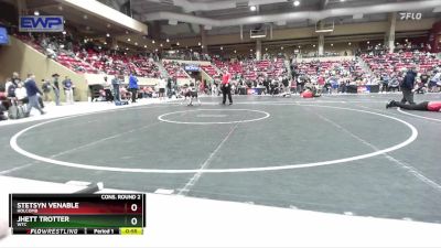 55 lbs Cons. Round 2 - Jhett Trotter, WTC vs Stetsyn Venable, Holcomb