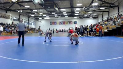 165 lbs Champ. Round 1 - Carson Pottenger, Heidelberg vs Tyler Weseman, Lourdes University