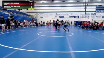 120 lbs Cons. Round 3 - Angelo Thompson, Nathan Hale vs Nolan Houseman, Grove