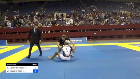 Leandro Lopes Escobar vs Joseph Edward Best 2024 Pan IBJJF Jiu-Jitsu No-Gi Championship