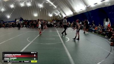 88 lbs Round 3 (10 Team) - Jamison Huffman, Neighborhood vs Evan Tanner, Foundry WC