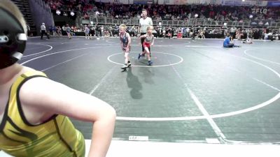 65 lbs Consi Of 8 #1 - Brigham Martin, Jackson County Wrestling vs Rhett Miller, Greater Heights Wrestling