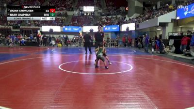 61 lbs Cons. Round 2 - Nash Chapman, Spartan Youth Wrestling Club vs Julian Amundsen, Belgrade Little Guy