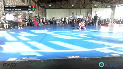 86 lbs Rr Rnd 1 - Knox Trosky, Claremore Wrestling Club vs Colton Patterson, Sallisaw Takedown Club 2