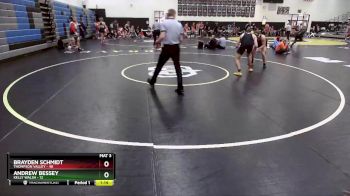 182 lbs Round 1 (10 Team) - Brayden Schmidt, Thompson Valley vs Andrew Bessey, Kelly Walsh