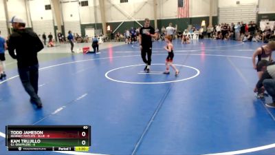 60 lbs Round 2 (8 Team) - Kam Trujillo, G.I. Grapplers vs Todd Jameson, Kearney Matcats - Blue