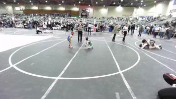 46 lbs Quarterfinal - Andin Brackett, Buckaroo WC vs Westin Cota, Fallon Outlaws WC