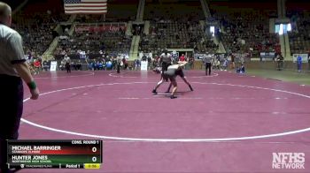 126 lbs Cons. Round 1 - Hunter Jones, Northridge High School vs Michael Barringer, Stanhope Elmore
