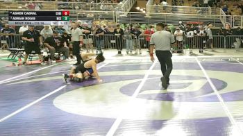 113 1A Semifinal - Asher Cabral, Cocoa Beach vs Adrian Rojas, Miami Christian School