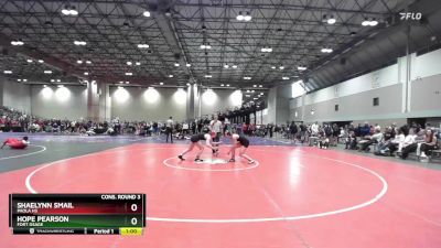 145 lbs Cons. Round 3 - Hope Pearson, Fort Osage vs Shaelynn Smail, Paola HS