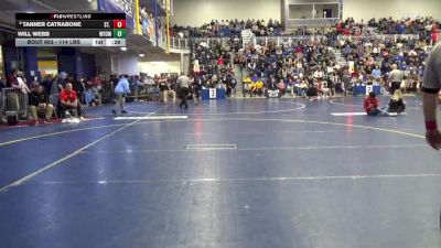 114 lbs Consy 3 - Tanner Catrabone, St. Francis-NY vs Will Webb, Wyoming Seminary